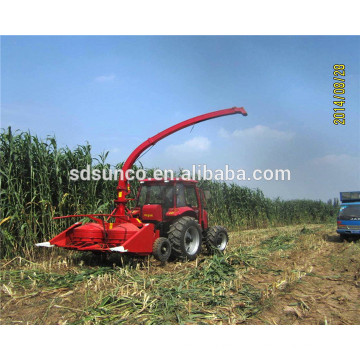 forage harvester powered by tractor implement